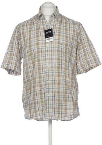 Herren Hemd, beige, Gr. 39, Baumwolle - Second Hand - Casa moda - Modalova
