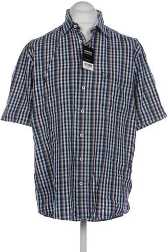 Herren Hemd, blau, Gr. 41, Baumwolle - Second Hand - Casa moda - Modalova