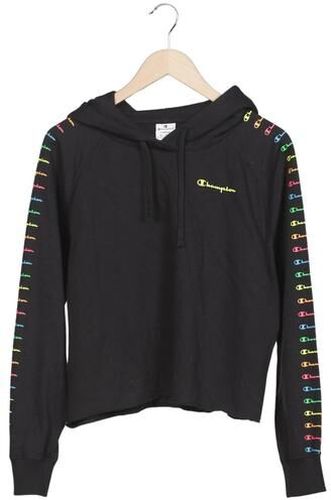 Herren Kapuzenpullover, schwarz, Gr. L, Baumwolle, Synthetik - Second Hand - Champion - Modalova