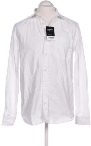 Herren Hemd, weiß, Gr. M, Baumwolle - Second Hand - Closed - Modalova
