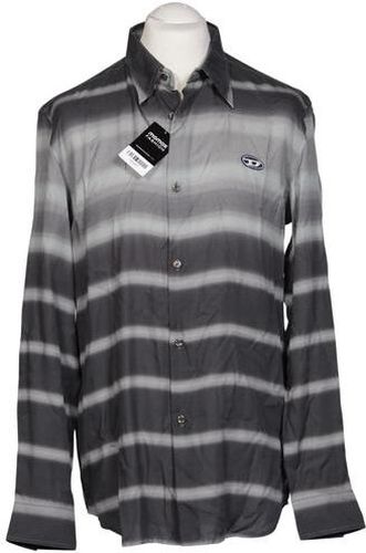 Herren Hemd, grau, Gr. L, Lyocell - Second Hand - Diesel - Modalova