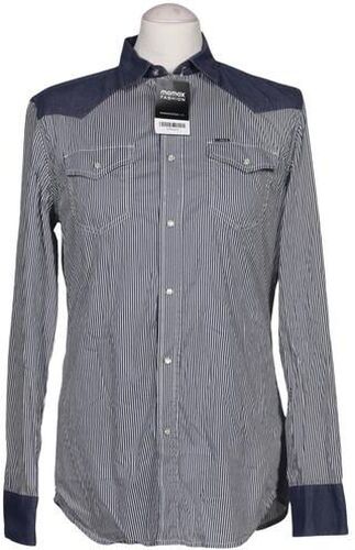 Herren Hemd, marineblau, Gr. M, Elasthan, Baumwolle - Second Hand - Diesel - Modalova