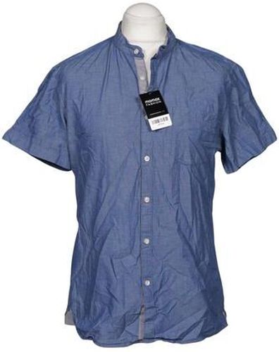 Herren Hemd, blau, Gr. L, Baumwolle - Second Hand - edc by Esprit - Modalova