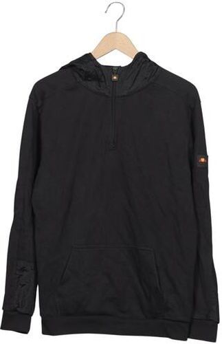Herren Kapuzenpullover, schwarz, Gr. L, Baumwolle, Synthetik - Second Hand - Ellesse - Modalova