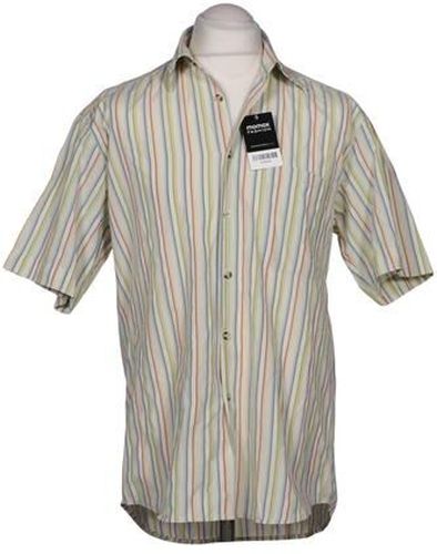 Herren Hemd, cremeweiß, Gr. 39, Baumwolle, Synthetik - Second Hand - engbers - Modalova