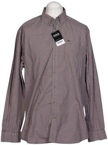 Herren Hemd, grau, Gr. 43, Baumwolle - Second Hand - engbers - Modalova