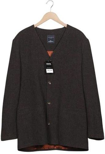 Herren Jacke, braun, Gr. EU 56, Synthetik, Wolle, Viskose - Second Hand - engbers - Modalova