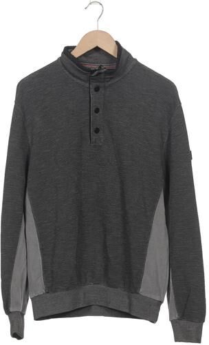 Herren Pullover, grau, Gr. M, Baumwolle, Synthetik - Second Hand - engbers - Modalova