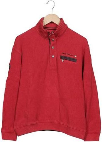 Herren Pullover, rot, Gr. M, Baumwolle - Second Hand - engbers - Modalova