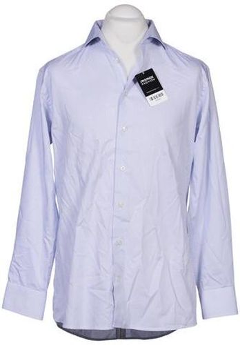 Herren Hemd, hellblau, Gr. 42, Baumwolle - Second Hand - Eton - Modalova