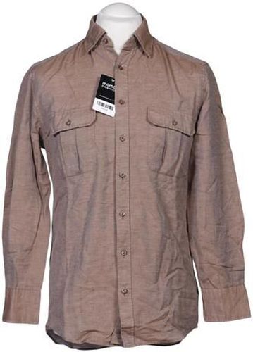 Herren Hemd, beige, Gr. 40, Baumwolle, Leinen - Second Hand - ETERNA 1863 - Modalova