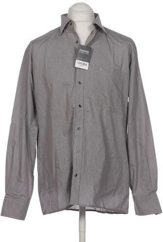 Herren Hemd, grau, Gr. 42, Baumwolle - Second Hand - Eterna - Modalova