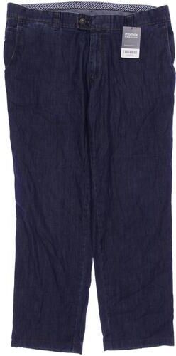 Eurex by Herren Stoffhose, marineblau, Kurz-Gr. 26, Elasthan, Baumwolle, Leder - Second Hand - Brax - Modalova