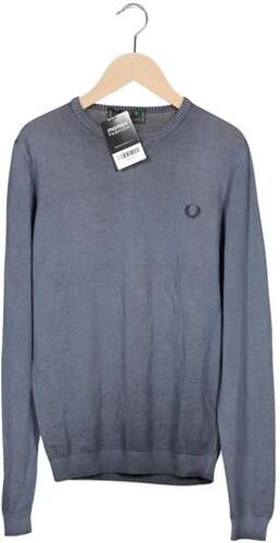 Herren Pullover, blau, Gr. S, Baumwolle - Second Hand - Fred perry - Modalova