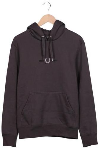 Herren Kapuzenpullover, grau, Gr. M, Elasthan, Baumwolle, Synthetik - Second Hand - Fred perry - Modalova