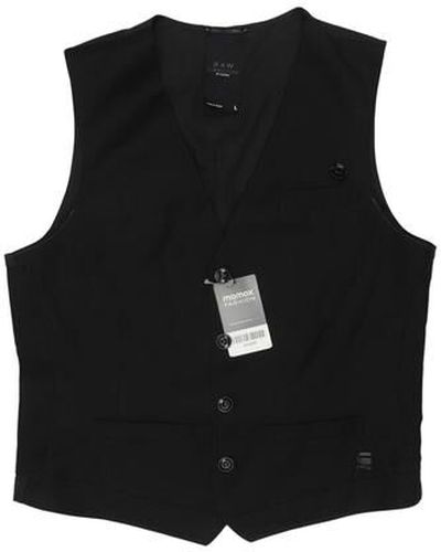 Damen Weste, schwarz, Gr. L, Baumwolle, Synthetik, Wolle - Second Hand - G STAR RAW - Modalova