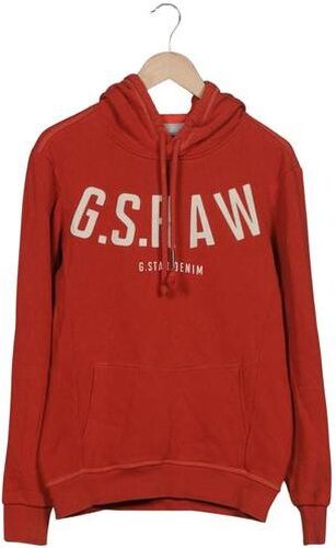 Herren Kapuzenpullover, rot, Gr. M, Elasthan, Baumwolle, Synthetik - Second Hand - G STAR RAW - Modalova