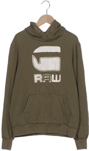 Herren Kapuzenpullover, grün, Gr. S, Elasthan, Baumwolle, Synthetik - Second Hand - G STAR RAW - Modalova