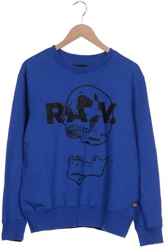 Herren Sweatshirt, blau, Gr. L, Elasthan, Baumwolle, Synthetik - Second Hand - G STAR RAW - Modalova