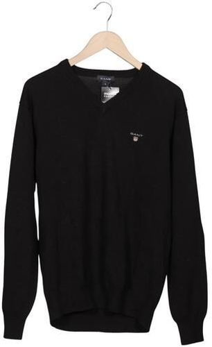 Herren Pullover, schwarz, Gr. M, Baumwolle - Second Hand - Gant - Modalova