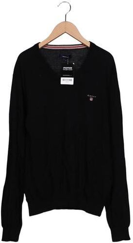 Herren Pullover, schwarz, Gr. S, Baumwolle, Wolle - Second Hand - Gant - Modalova