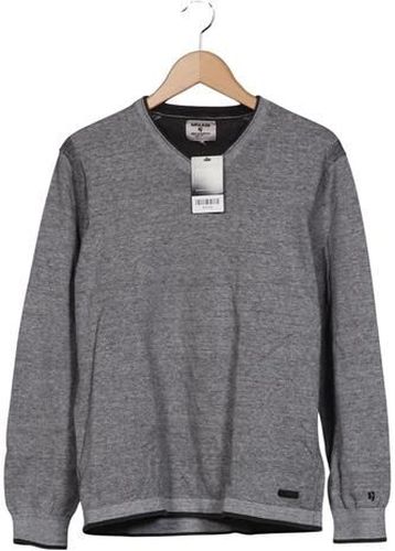 Herren Pullover, grau, Gr. L, Baumwolle - Second Hand - Garcia - Modalova