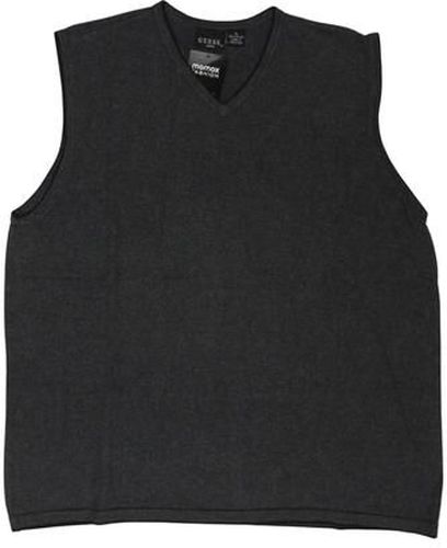 Herren Pullover, grau, Gr. XL, Baumwolle - Second Hand - Guess - Modalova