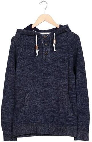 Herren Kapuzenpullover, marineblau, Gr. M, Baumwolle - Second Hand - H&M - Modalova