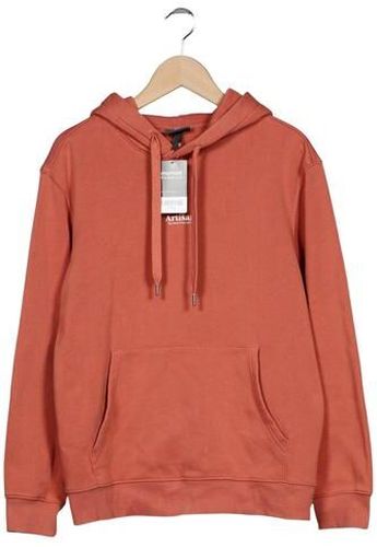 Herren Kapuzenpullover, orange, Gr. S, Baumwolle, Synthetik - Second Hand - H&M - Modalova