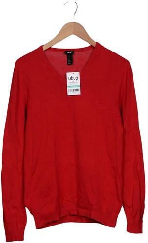 Herren Pullover, rot, Gr. S, Baumwolle - Second Hand - H&M - Modalova
