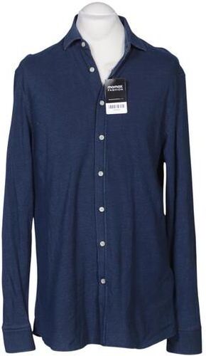 Herren Hemd, marineblau, Gr. XL, Baumwolle - Second Hand - HACKETT LONDON - Modalova