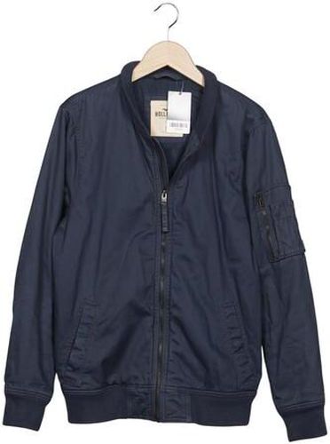 Herren Jacke, marineblau, Gr. L, Baumwolle, Synthetik - Second Hand - Hollister - Modalova