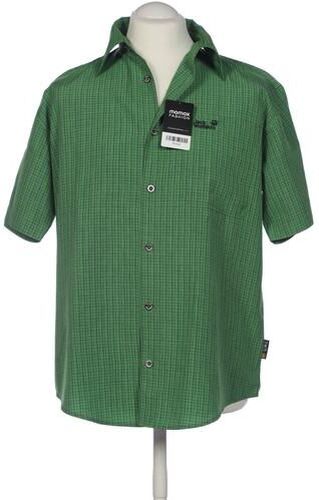 Herren Hemd, grün, Gr. EU 46, Synthetik - Second Hand - Jack Wolfskin - Modalova