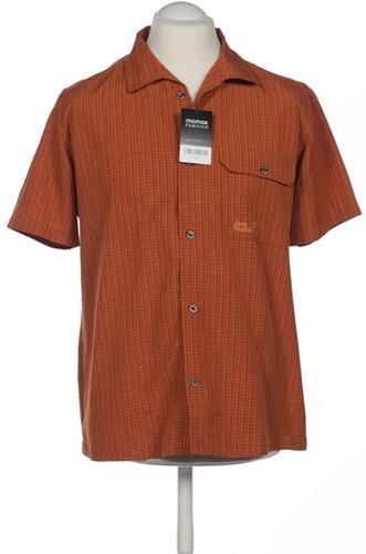 Herren Hemd, orange, Gr. 45 - Second Hand - Jack Wolfskin - Modalova