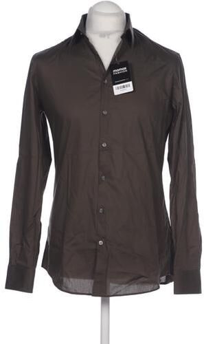 Herren Hemd, grün, Gr. 39, Elasthan, Baumwolle - Second Hand - Jake s - Modalova