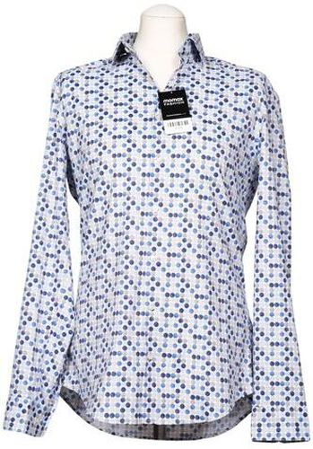 Herren Hemd, blau, Gr. 39, Synthetik, Elasthan - Second Hand - Jake s - Modalova