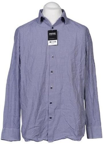 Herren Hemd, blau, Gr. 44, Baumwolle - Second Hand - Jake s - Modalova