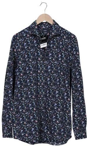 Herren Hemd, marineblau, Gr. 45, Baumwolle - Second Hand - Joop! - Modalova