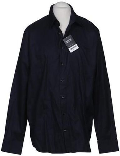 Herren Hemd, marineblau, Gr. 45, Baumwolle - Second Hand - Joop! - Modalova