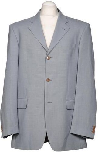 Herren Sakko, hellblau, Lang-Gr. 102, Schurwolle, Synthetik, Viskose - Second Hand - Joop! - Modalova