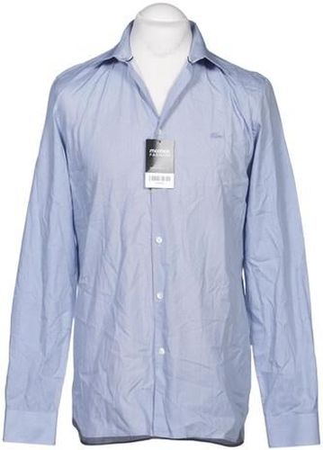 Herren Hemd, hellblau, Gr. 40, Baumwolle - Second Hand - Lacoste - Modalova