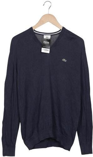 Herren Pullover, marineblau, Gr. L, Baumwolle - Second Hand - Lacoste - Modalova