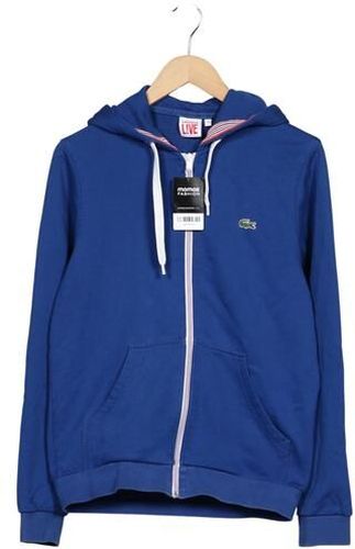 Herren Kapuzenpullover, blau, Gr. M, Baumwolle - Second Hand - LACOSTE L!VE - Modalova
