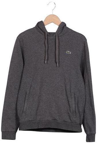 Herren Kapuzenpullover, grau, Gr. S, Baumwolle, Synthetik - Second Hand - Lacoste Sport - Modalova