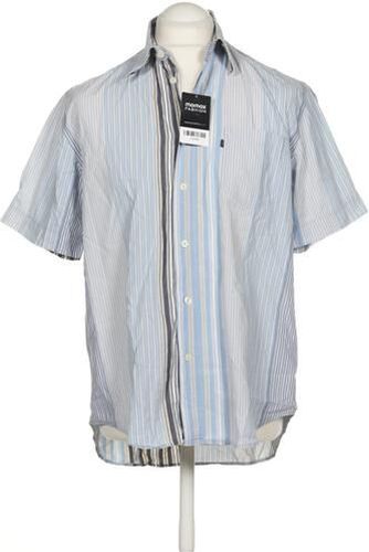 Herren Hemd, blau, Gr. M, Baumwolle - Second Hand - Lerros - Modalova