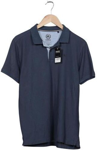 Herren Poloshirt, marineblau, Gr. M, Baumwolle, Synthetik - Second Hand - Lerros - Modalova