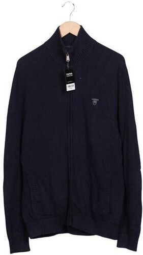 Herren Strickjacke, marineblau, Gr. XL, Baumwolle - Second Hand - Lerros - Modalova