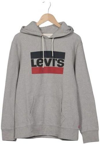 Herren Kapuzenpullover, grau, Gr. L, Baumwolle, Synthetik - Second Hand - Levis - Modalova