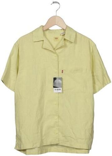 Herren Hemd, gelb, Gr. XS, Baumwolle, Leinen - Second Hand - Levis - Modalova