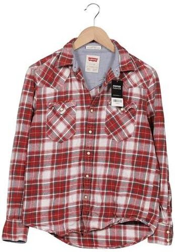 Herren Hemd, bordeaux, Gr. S, Baumwolle - Second Hand - Levis - Modalova